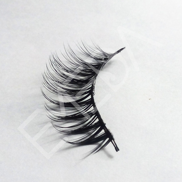 3d silk strip eyelash manufacturer custom box YP